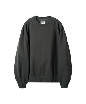 Oversized Sweat Shirt Charcoal