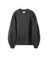 Oversized Sweat Shirt Charcoal