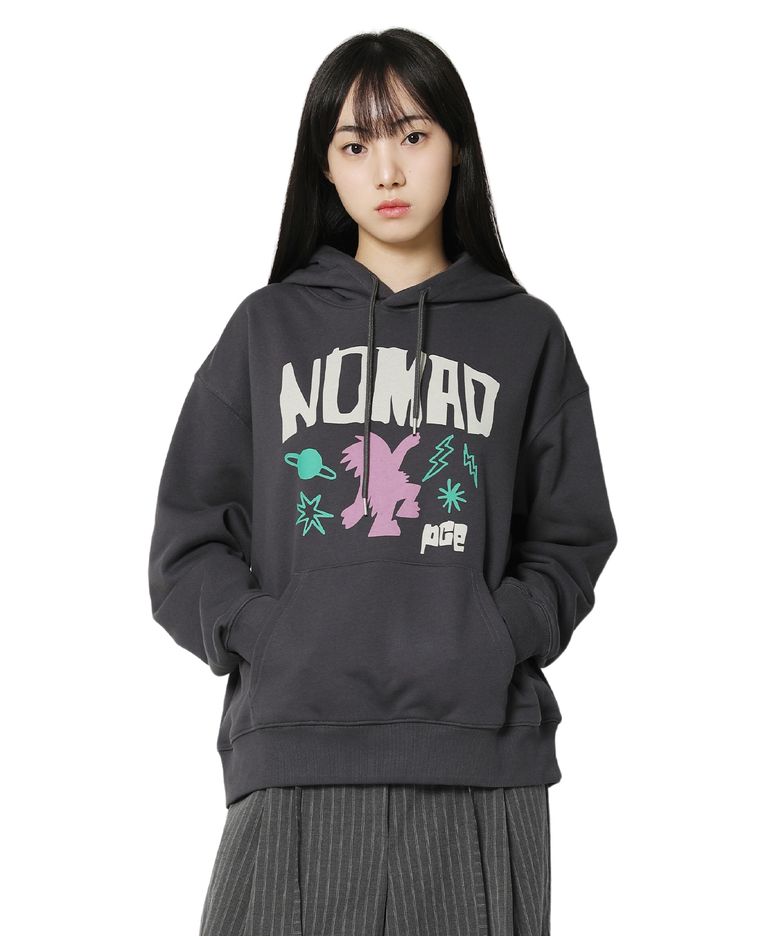 NOMAD CAIN HOODIE (CHARCOAL)