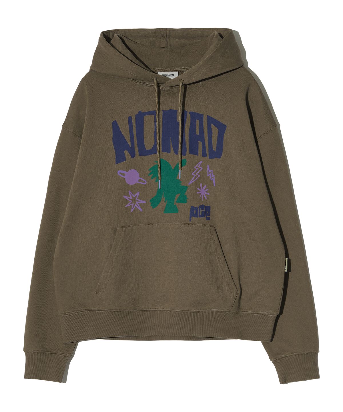 피스메이커(PIECE MAKER) NOMAD CAIN HOODIE (KHAKI)