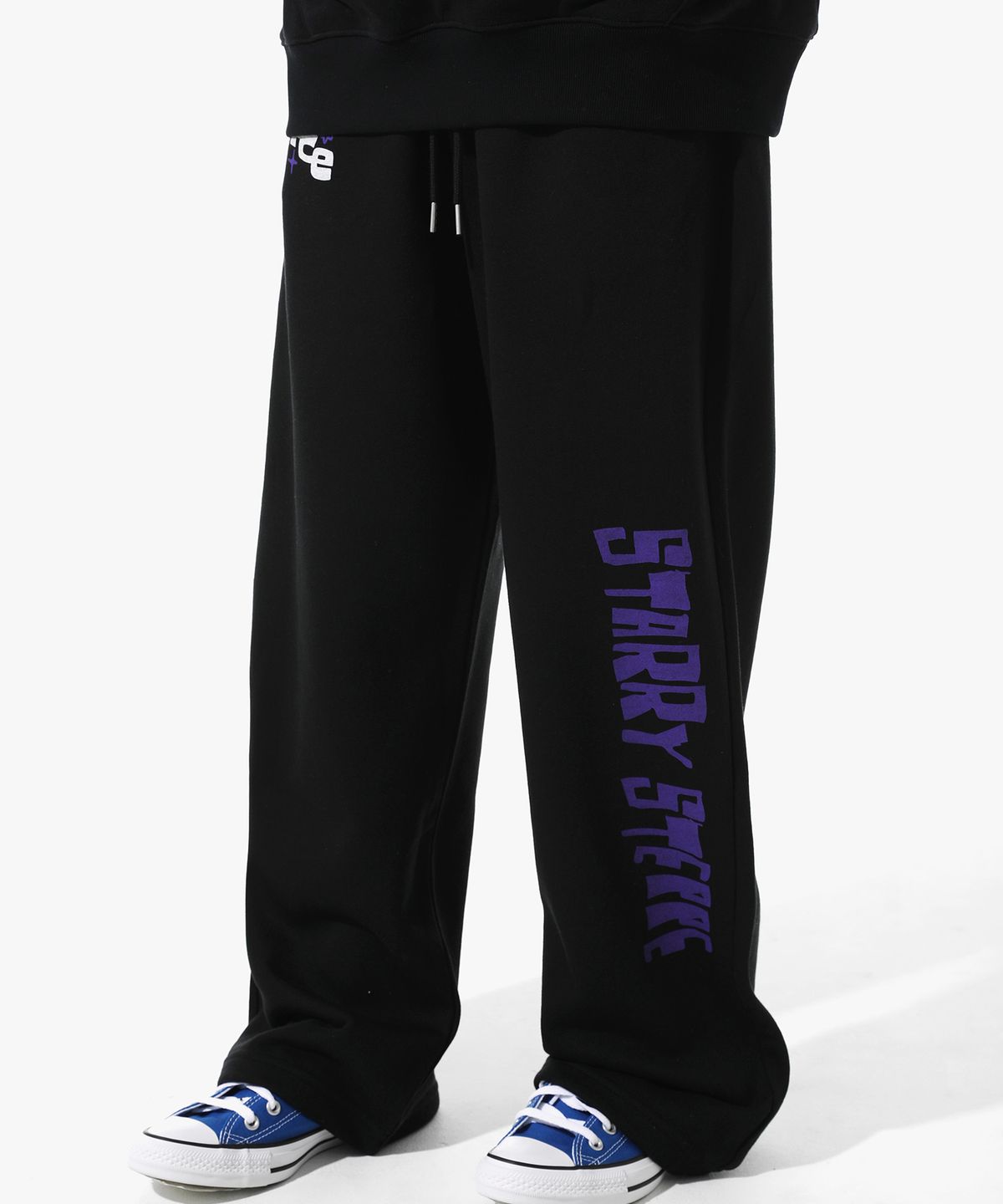 피스메이커(PIECE MAKER) STARRY STEPPE DONKEY SWEAT PANTS (BLACK)