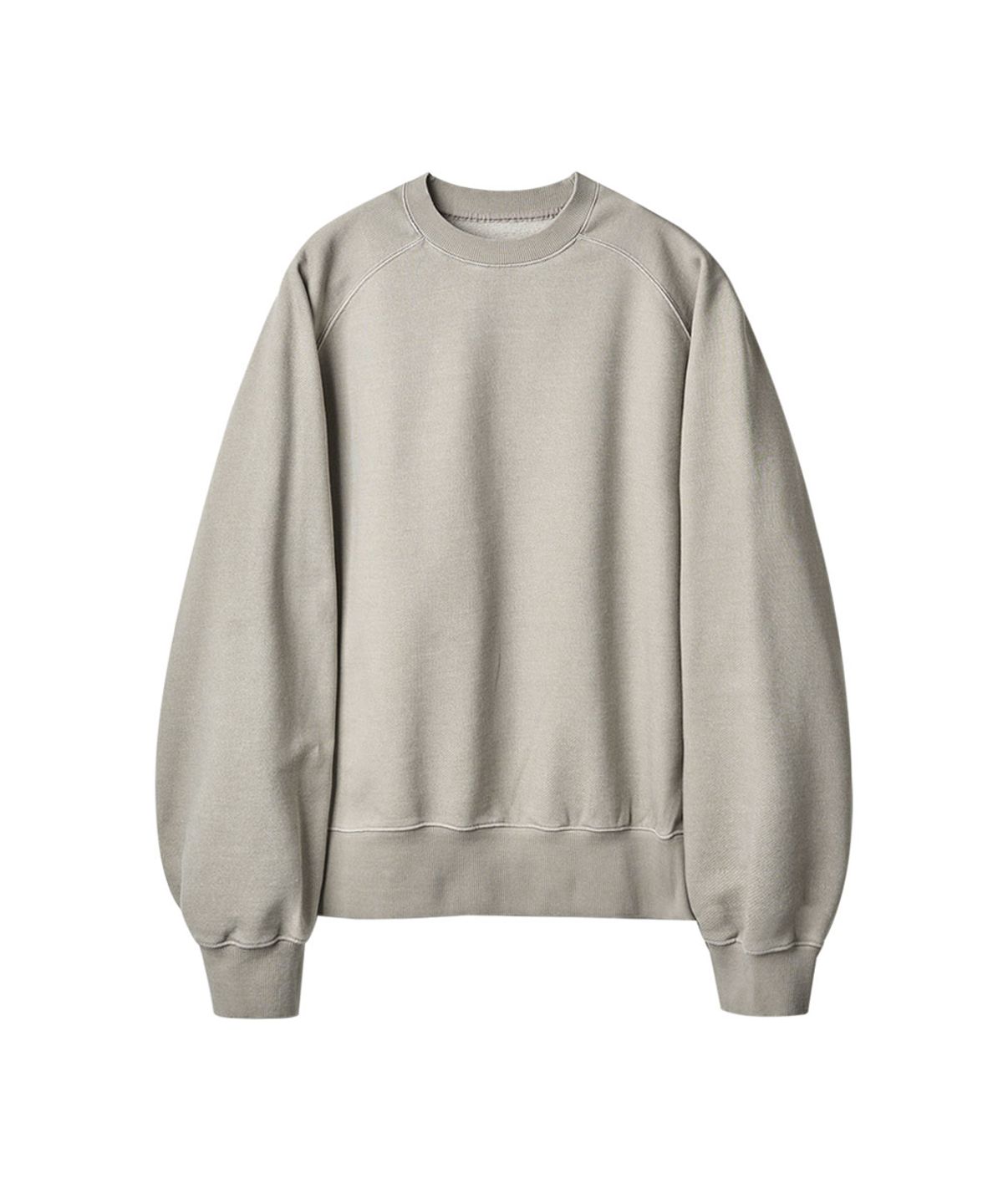 러프사이드(ROUGHSIDE) Raglan Sweat Shirt Oatmeal