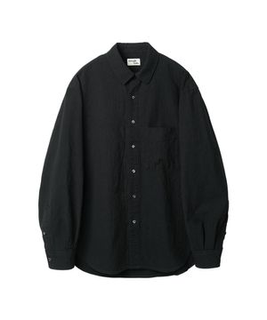 Primary Crease Shirt Black