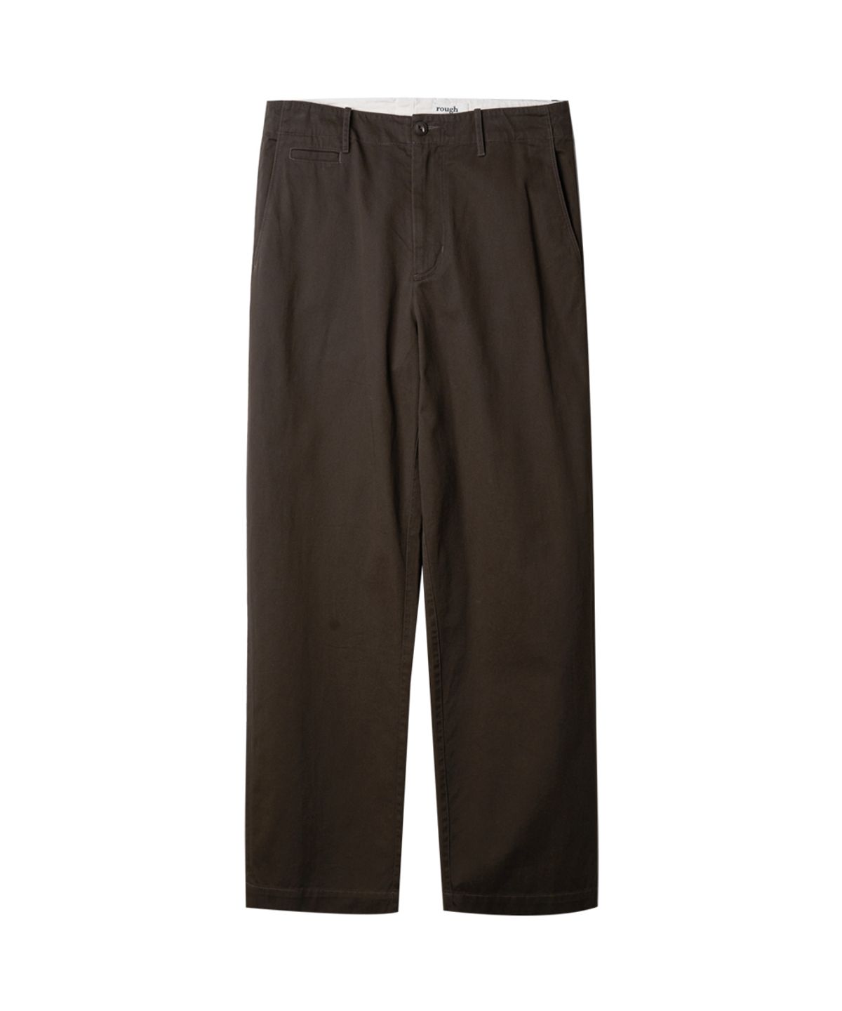 러프사이드(ROUGHSIDE) Regular Chino Pants Brown