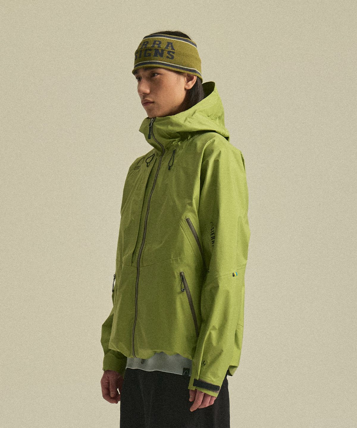 시에라디자인(SIERRA DESIGNS) 바사르트(BASALT) 3레이어 자켓 GREEN