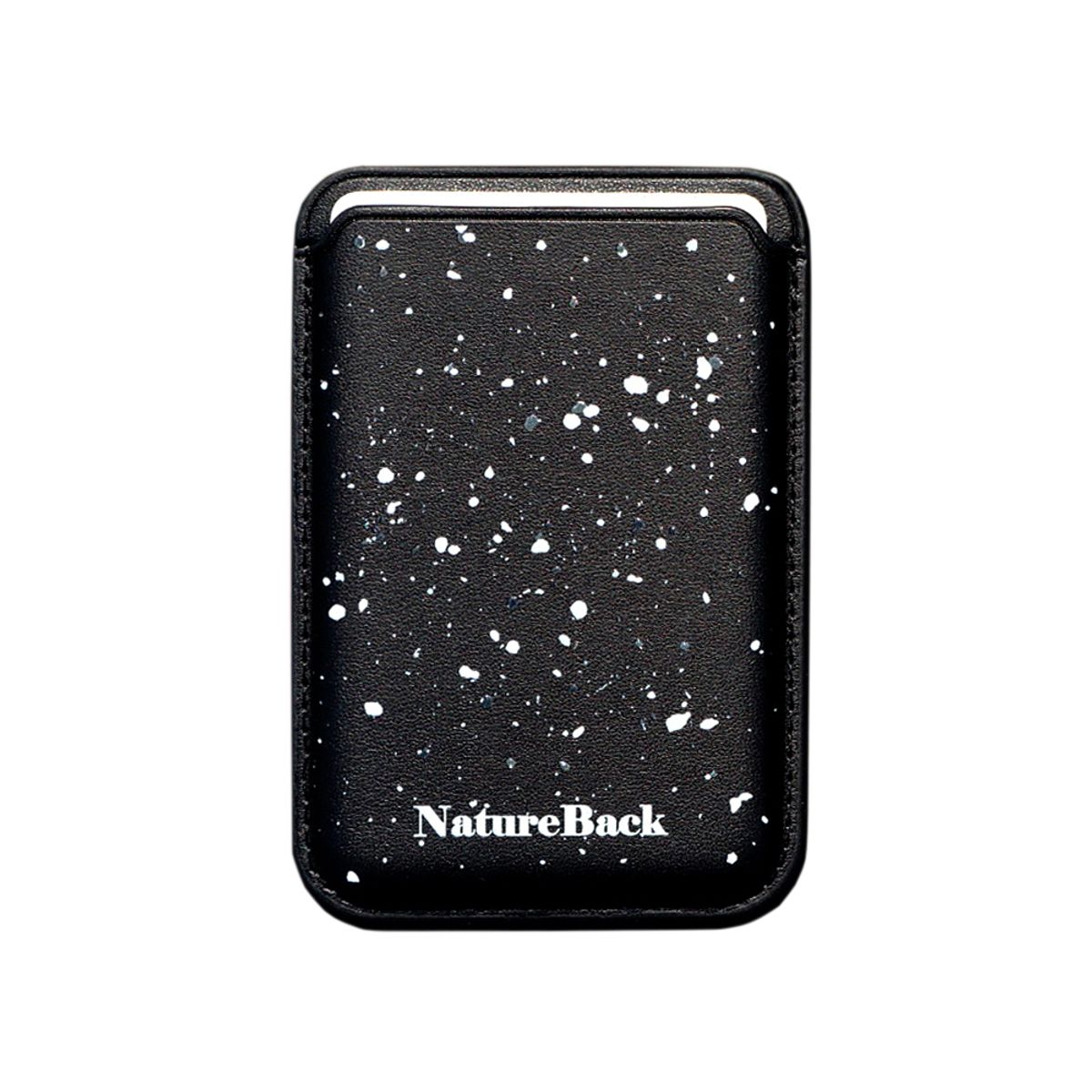 네이처백(NATUREBACK) 더스트 맥세이프 카드지갑(black)
