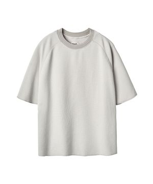 Waffle Half Sleeve Oatmeal