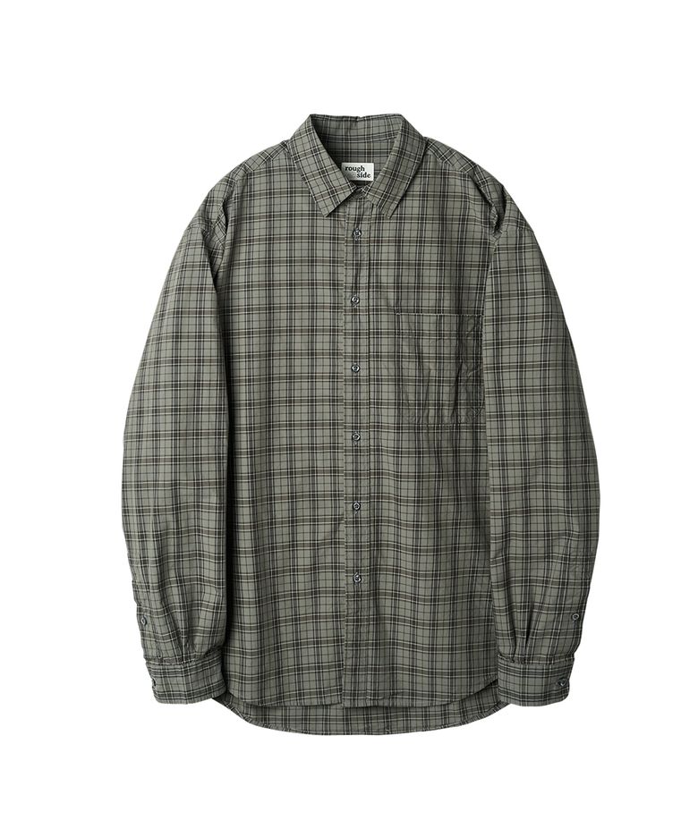 Primary Shirt Mud Plaid