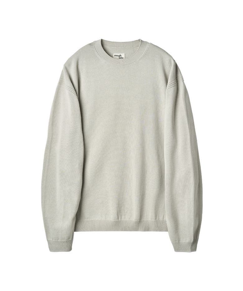 Whole Garment Crew Knit Dove