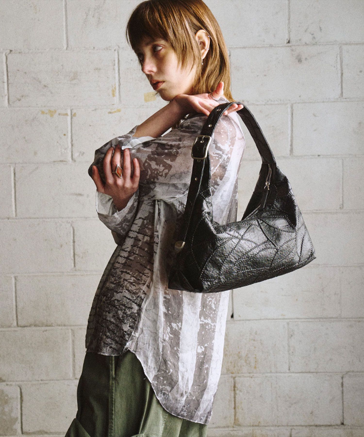 韓国商品/SAND MUSEUM CACTUS HOBO BAG 15th Restock) CACTUS HOBO BAG [Butter Yellow] - SAND MUSEUM