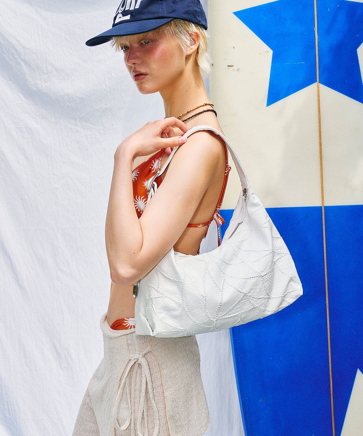 ☆SAND MUSEUM☆ CACTUS HOBO BAG MINI White SM2A0027 MUSINSA | SAND MUSEUM CACTUS HOBO BAG MINI [White]