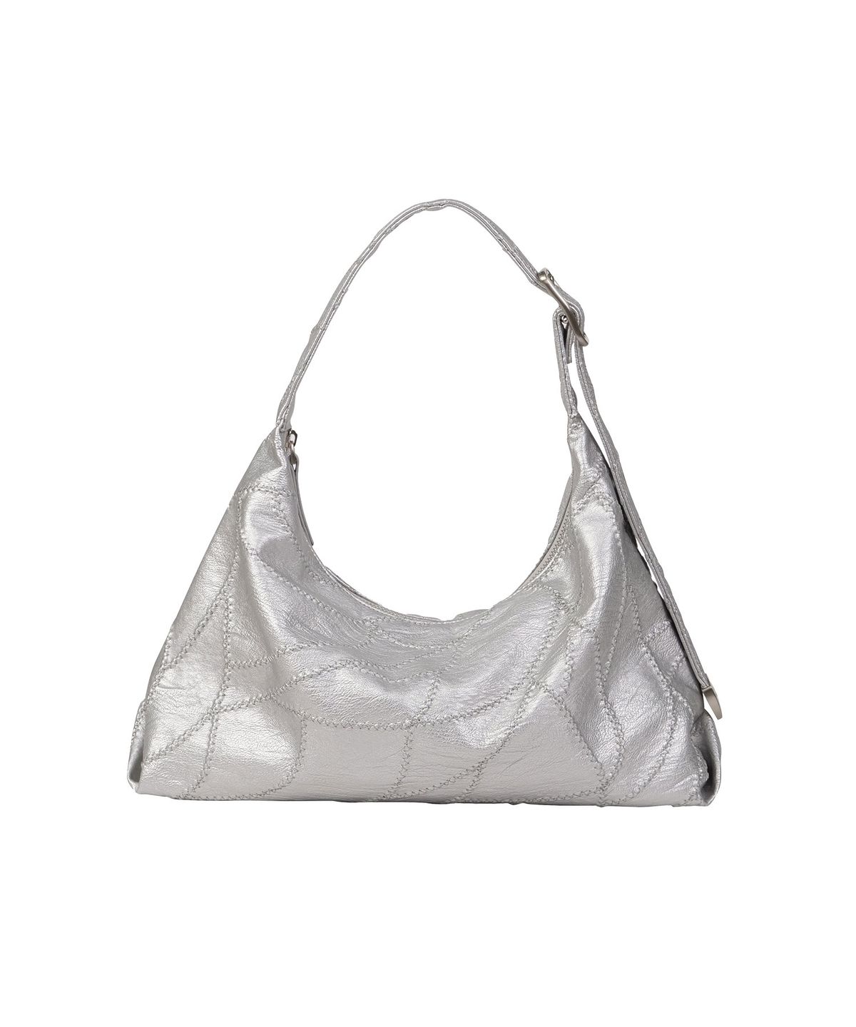 샌드뮤지엄(SAND MUSEUM) CACTUS HOBO BAG MINI [Silver]
