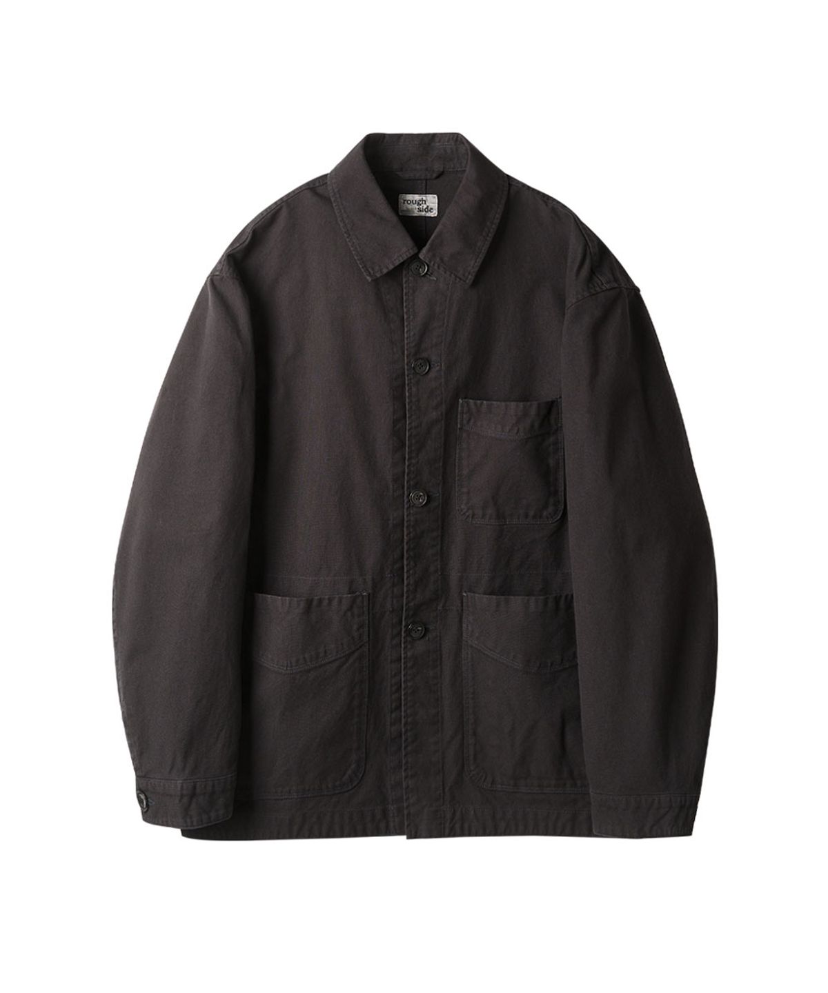 러프사이드(ROUGHSIDE) Dyed Workers Black