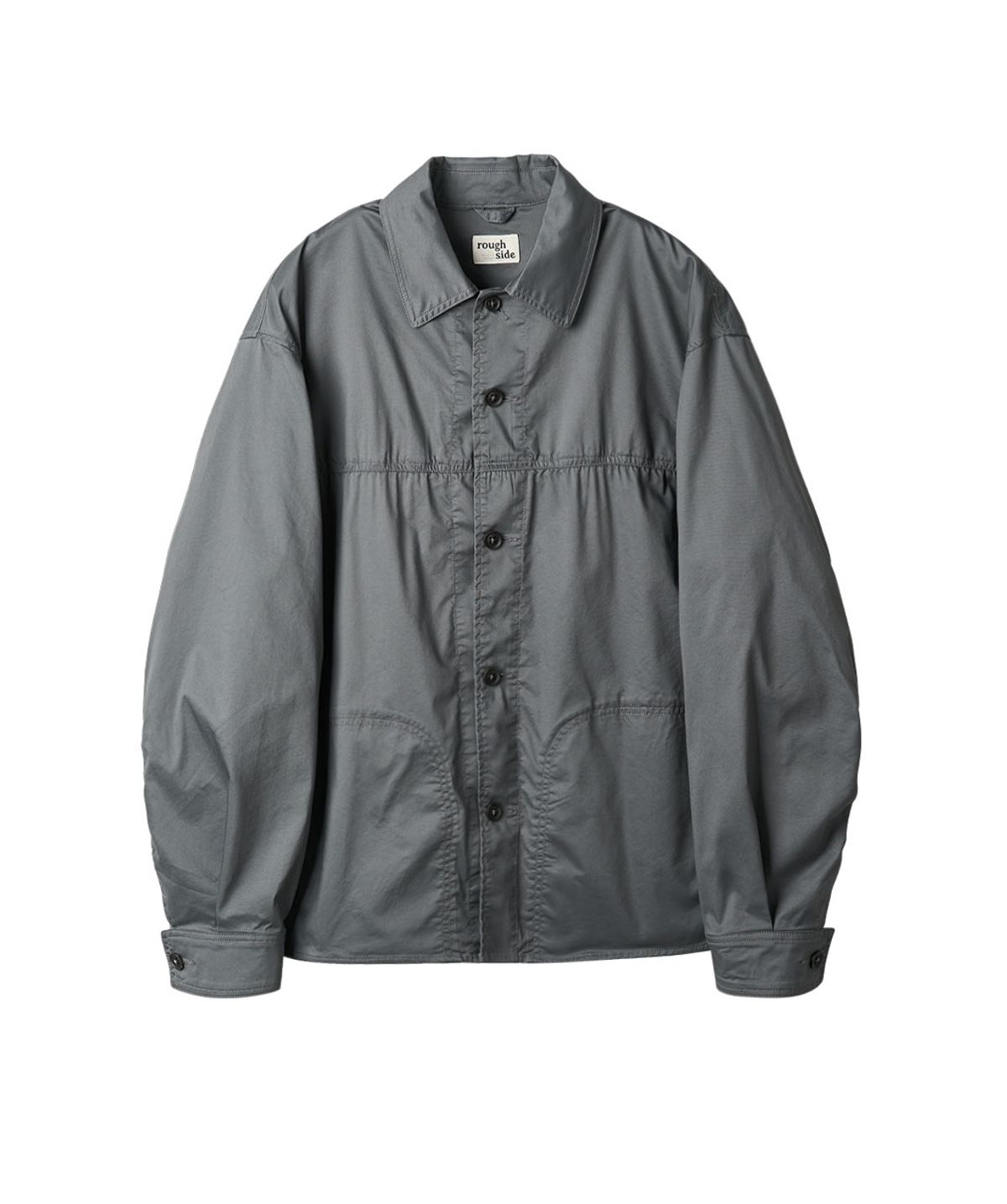 러프사이드(ROUGHSIDE) Trail Overshirt Smoky Grey