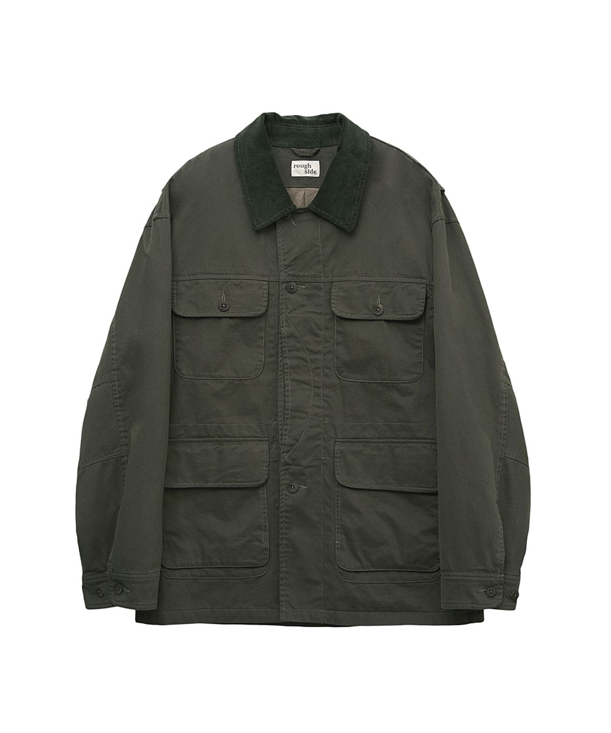 러프사이드(ROUGHSIDE) Pointer Jacket Dark Olive