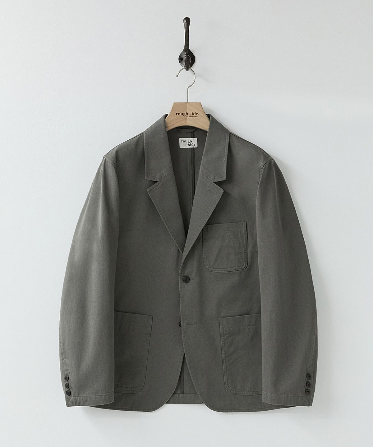 러프사이드(ROUGHSIDE) Slob Jacket Mud