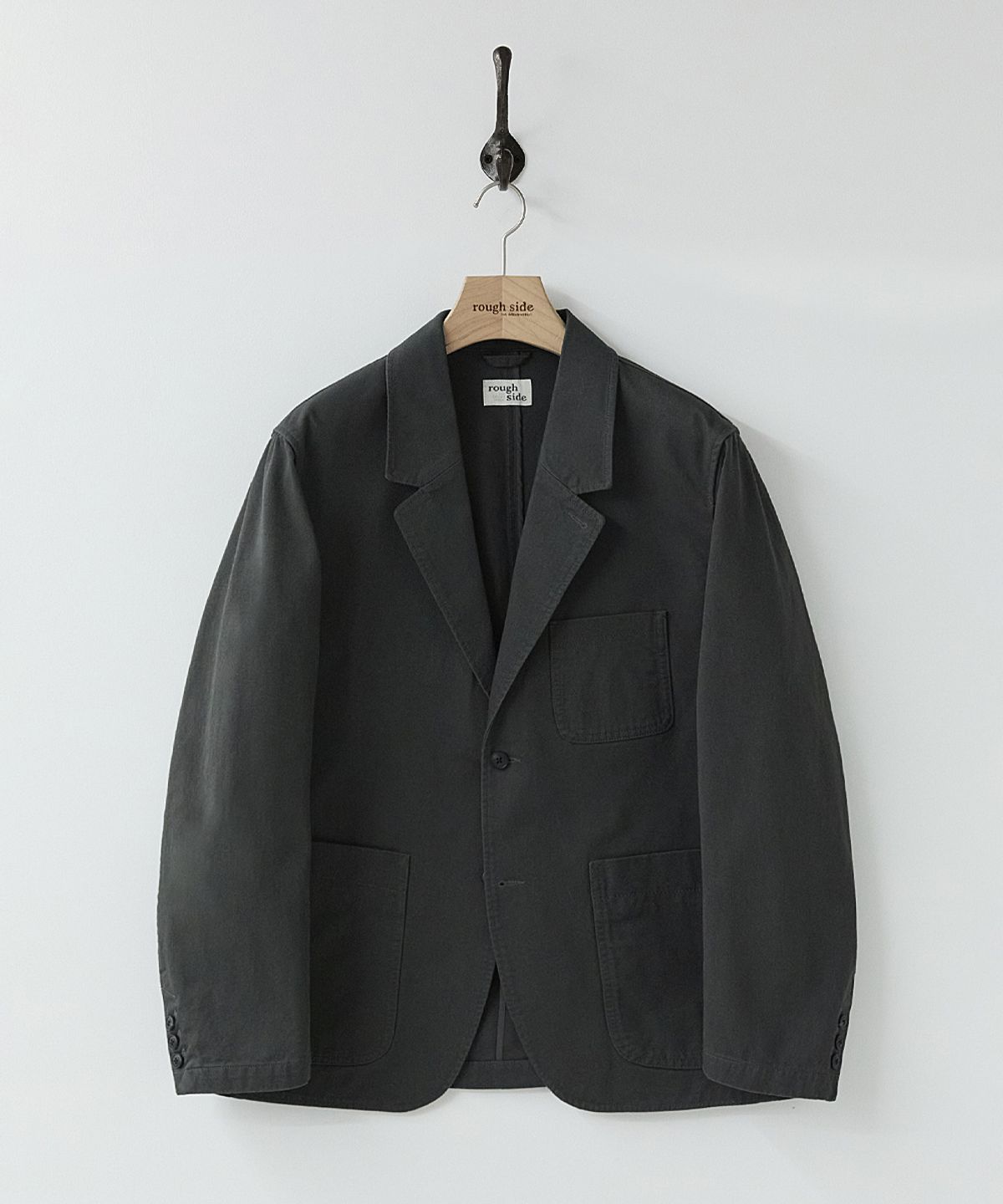 러프사이드(ROUGHSIDE) Slob Jacket Charcoal