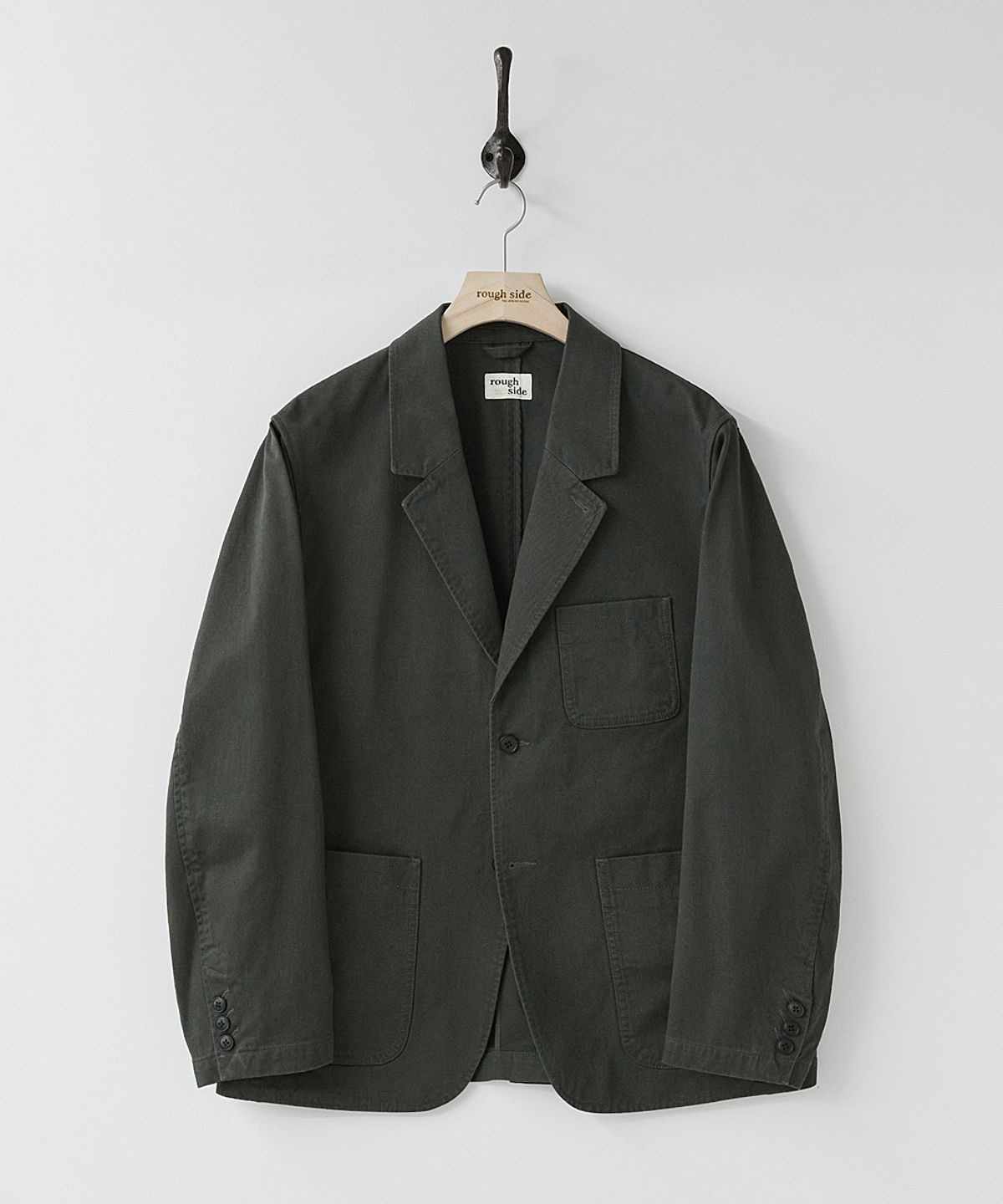 러프사이드(ROUGHSIDE) Slob Jacket Charcoal