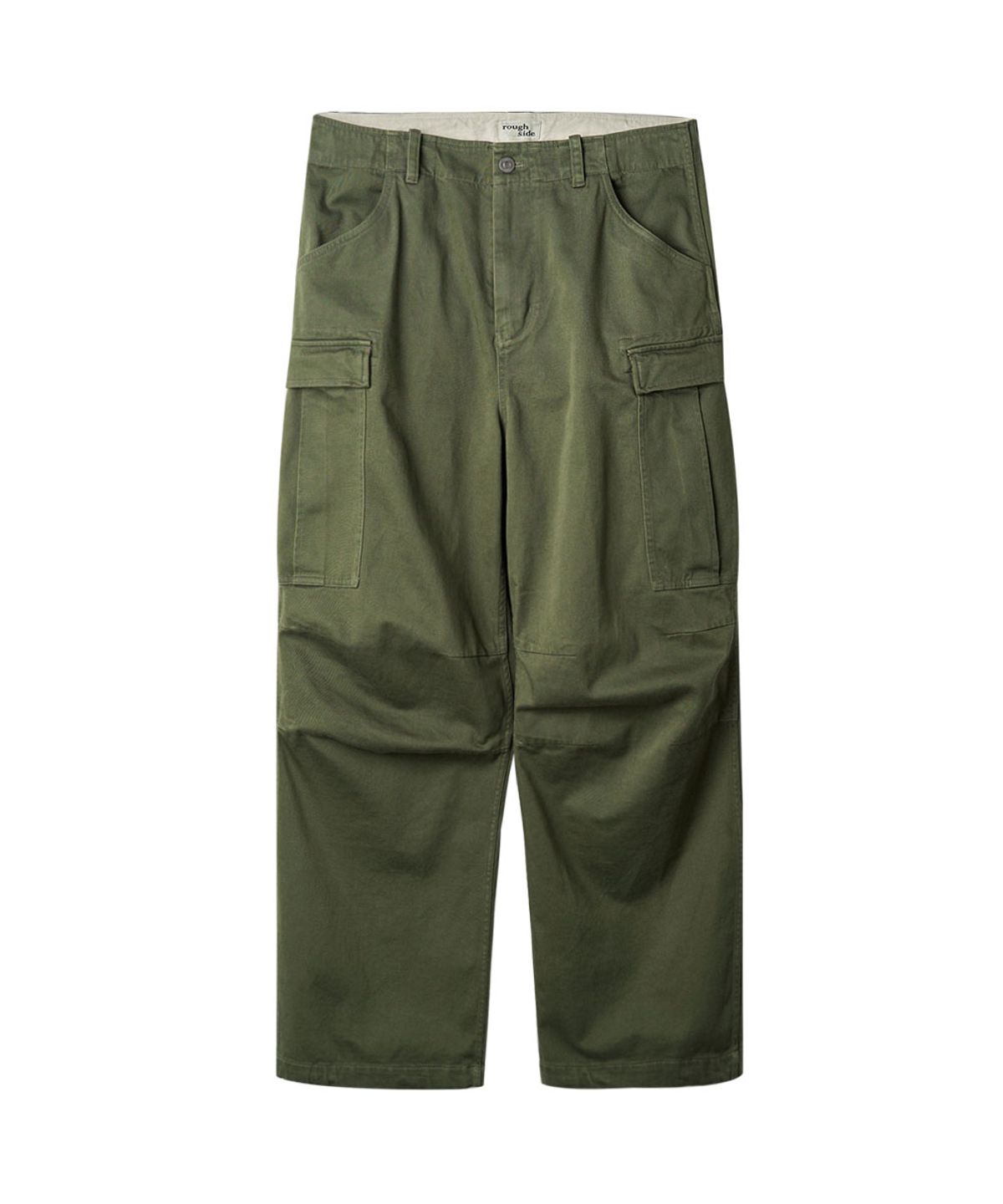 러프사이드(ROUGHSIDE) Cargo Pants Olive Drab