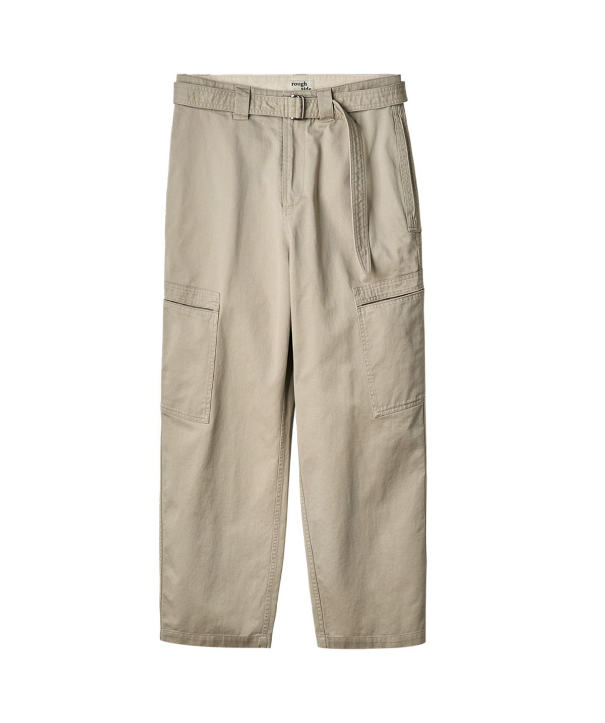 러프사이드(ROUGHSIDE) Belted Flight Pants Oatmeal