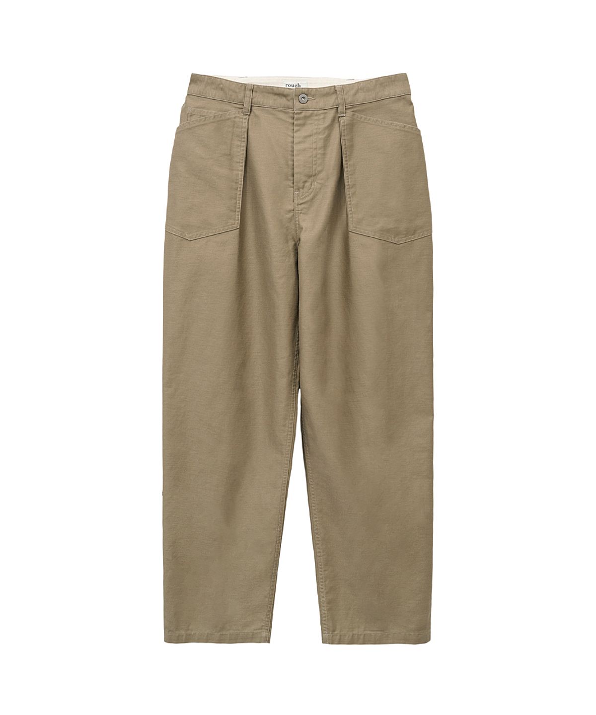 러프사이드(ROUGHSIDE) Deck Pants Khaki Beige