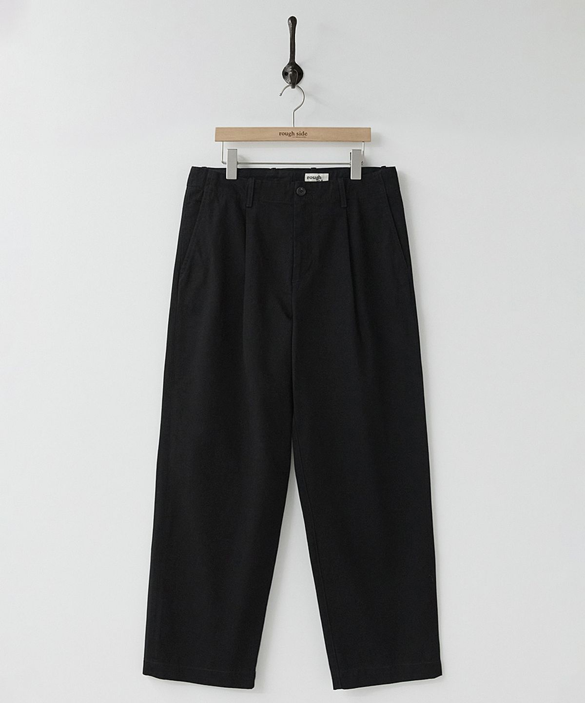 러프사이드(ROUGHSIDE) Slob Pants Ash Black