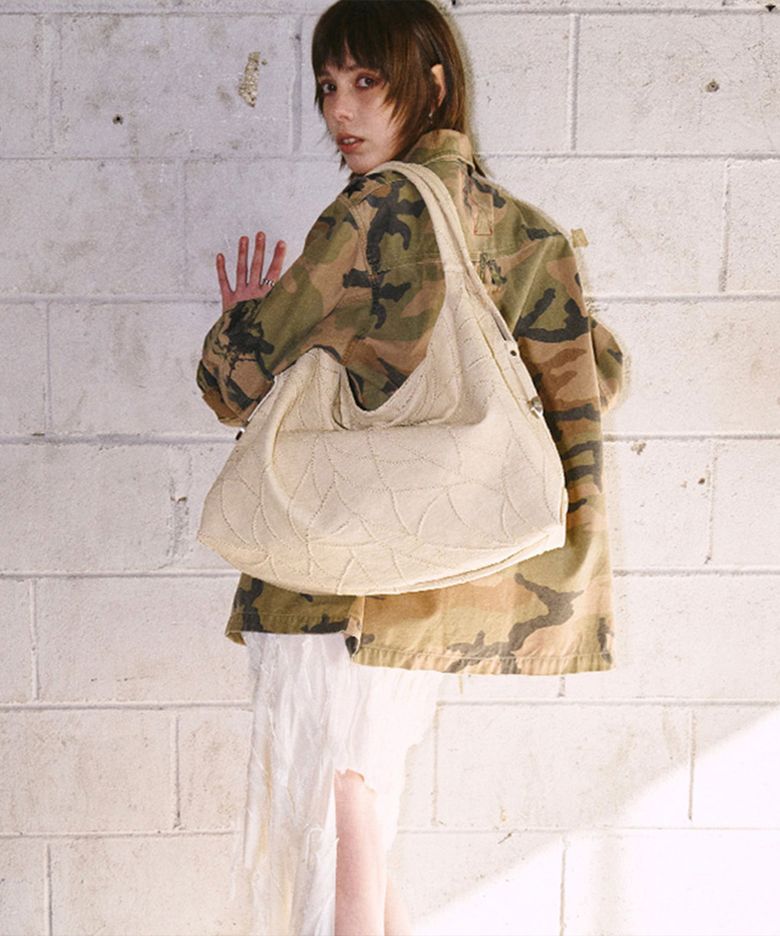CACTUS HOBO BAG [Butter Cream]