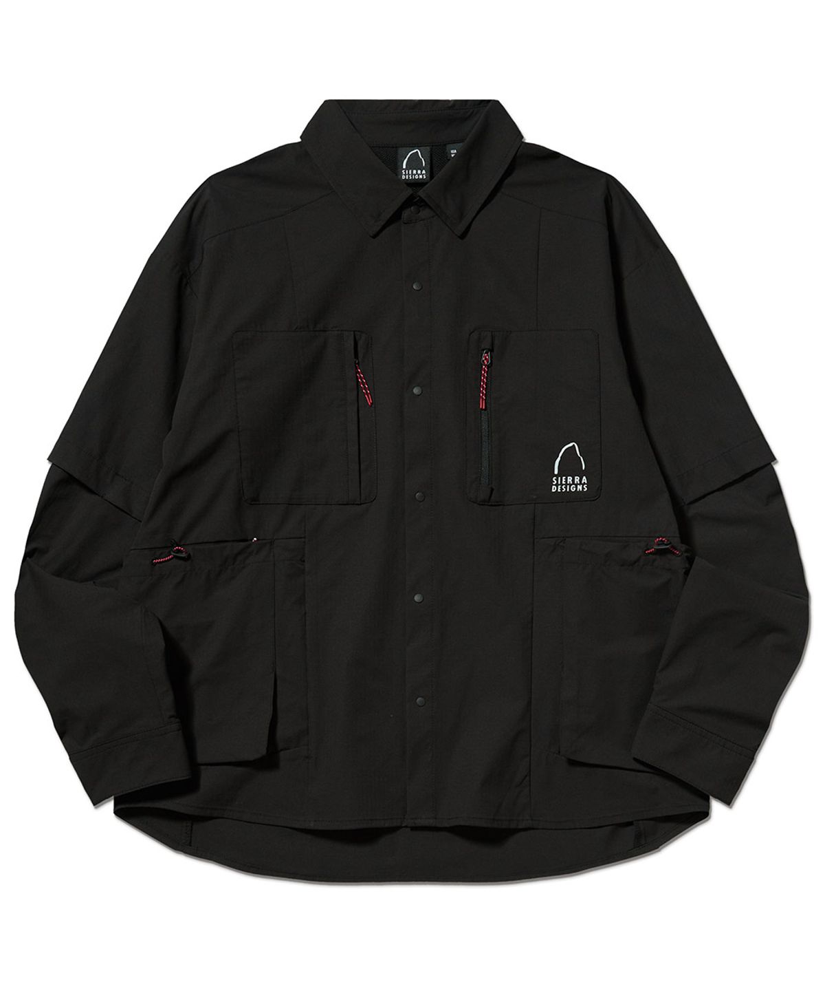 시에라디자인(SIERRA DESIGNS) W) 라몬트(LAMONT) 패커블 백패커스 셔츠 BLACK