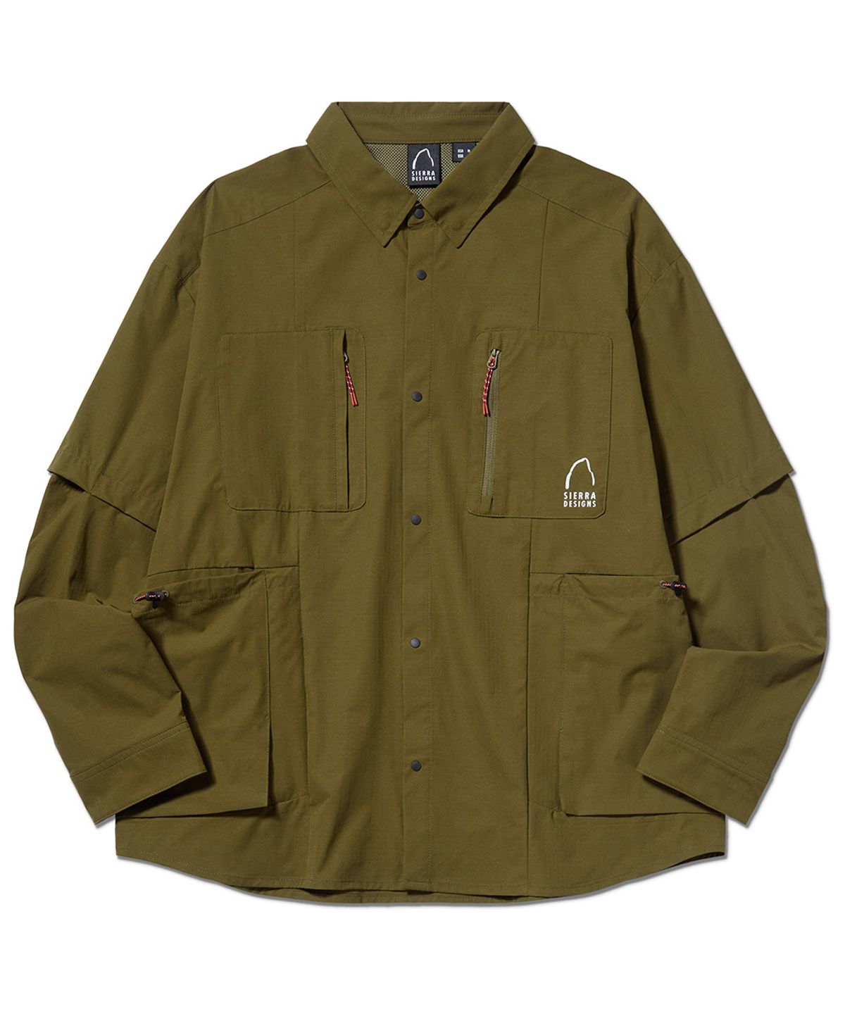 시에라디자인(SIERRA DESIGNS) W) 라몬트(LAMONT) 패커블 백패커스 셔츠 KHAKI