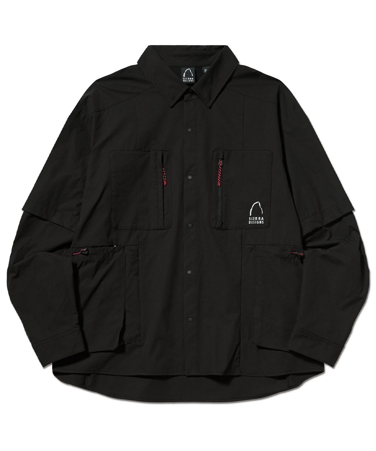 시에라디자인(SIERRA DESIGNS) 라몬트(LAMONT) 패커블 백패커스 셔츠 BLACK