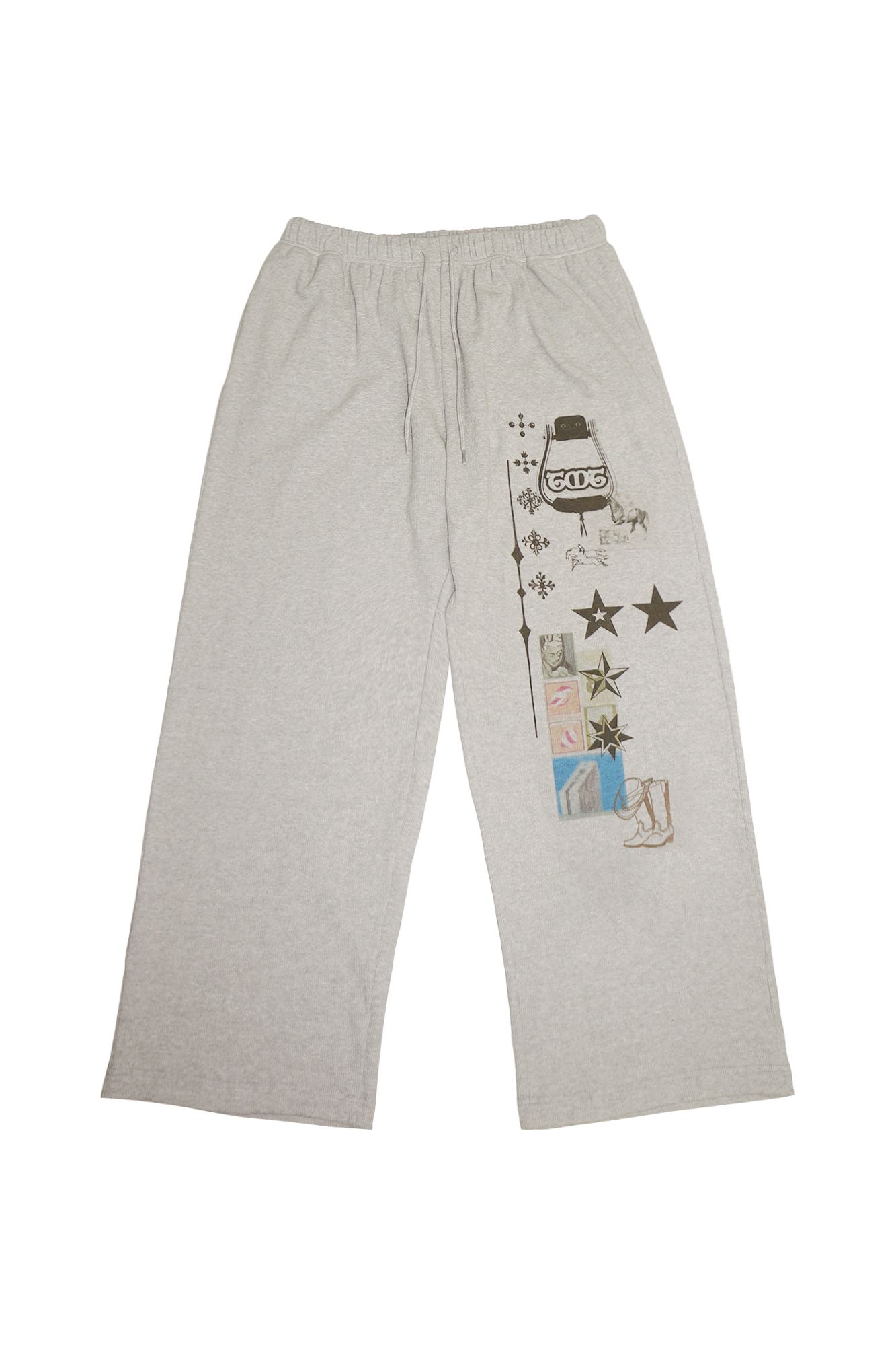 [TOOMUCHTAX] / ☆ TAROT WAFFLE PANTS / IVORY MUSINSA | TOOMUCHTAX PRINTED WAFFLE PANTS (IVORY)