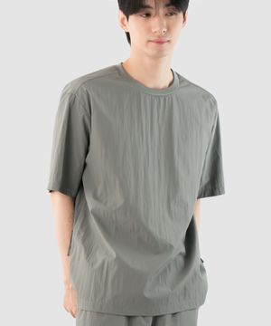 남성용 쿨 셋업 우븐 반팔 티셔츠 AR-603 (3컬러)