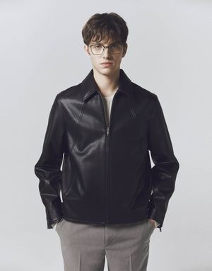 페이크 레더 자켓 10075510/075510