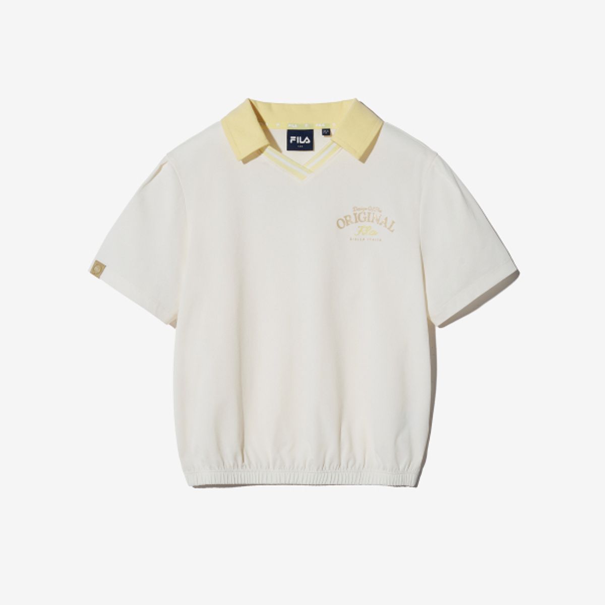 휠라 키즈(FILA KIDS) 여아 테니스 카라티셔츠