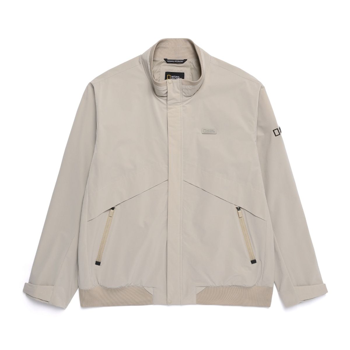 내셔널지오그래픽(NATIONALGEOGRAPHIC) N251MJP210 미마스 스탠드넥 점퍼 MOURNING BEIGE