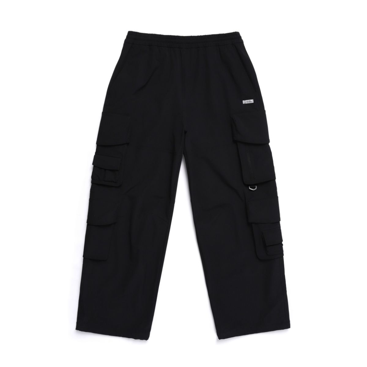 내셔널지오그래픽(NATIONALGEOGRAPHIC) N251MPT100 NRN 멀티 포켓 와이드 팬츠 CARBON BLACK