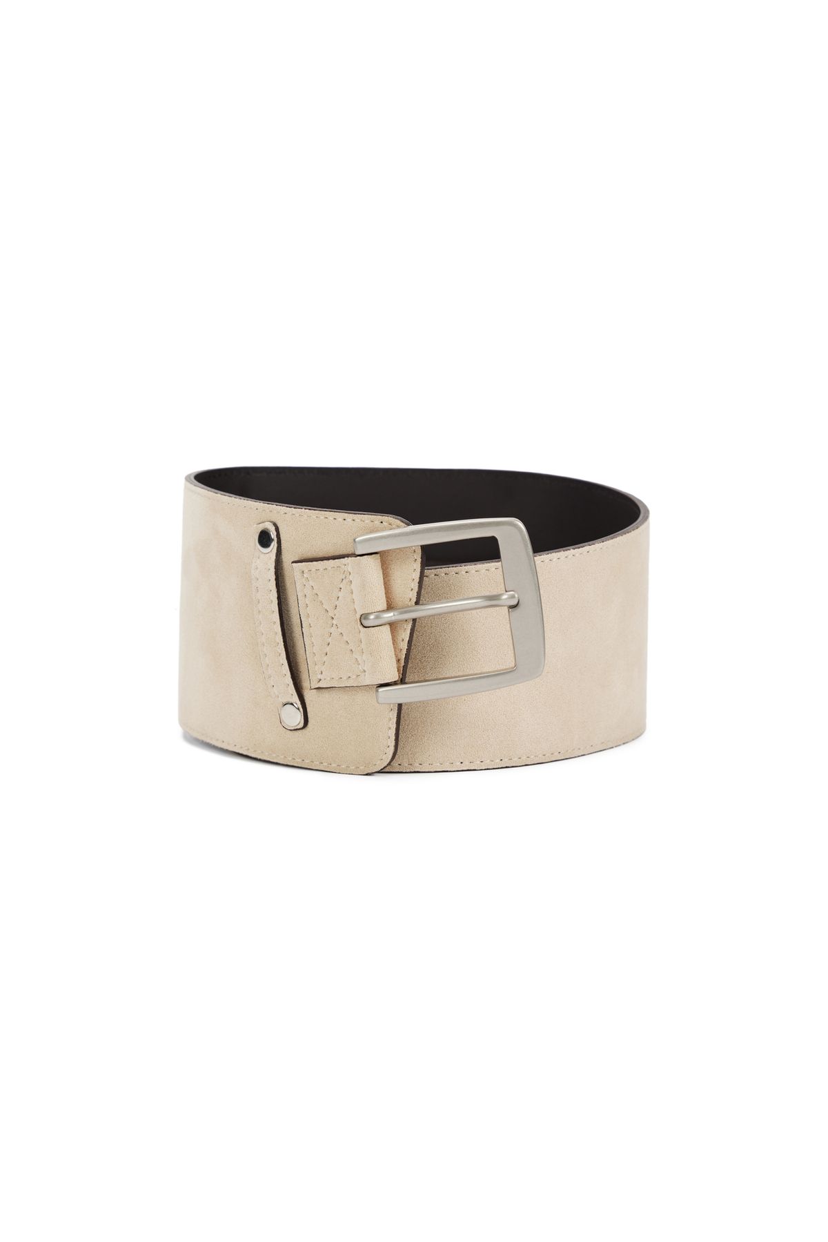 다이닛(DEINET) IN MY POCKET SUEDE BELT IN BEIGE
