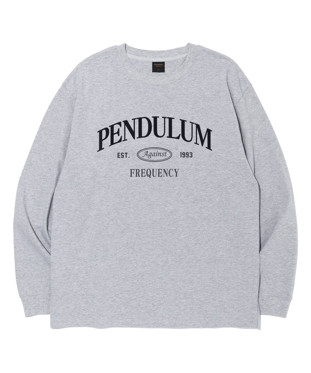 펜듈럼(PENDULUM) 아치 로고 긴팔 티셔츠 MELANGE GREY (LP1TU073-097)
