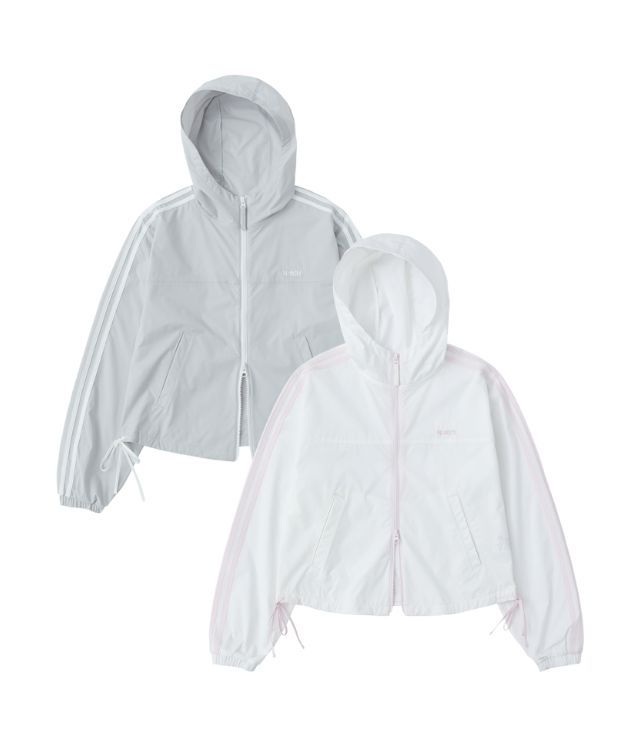 パーカー・フーディ 25SS NERDY Women's Ribbon Hoodie Windbreaker MUSINSA | NERDY Women's Ribbon Hoodie Windbreaker (White