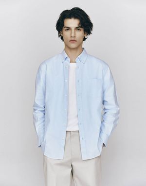 [변우석착용] 옥스포드 긴팔 셔츠 045501 [10color]