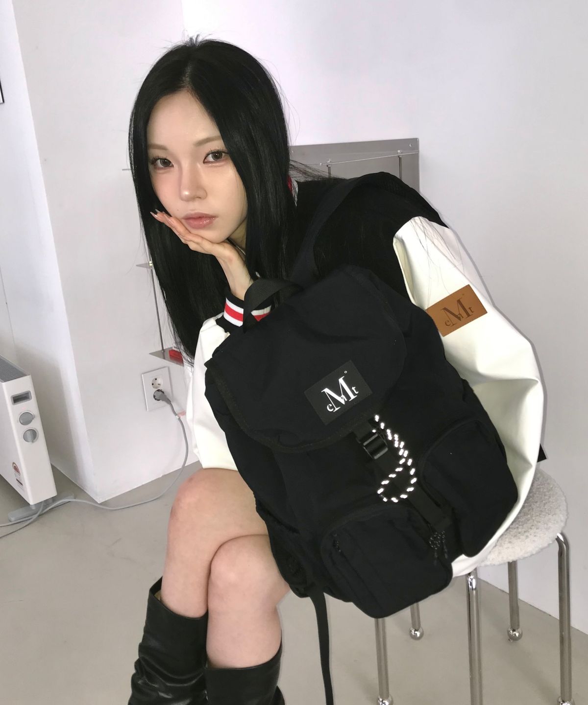 무센트(MUCENT) 플렌 2 포켓 나일론 빅 백팩 (남녀공용)