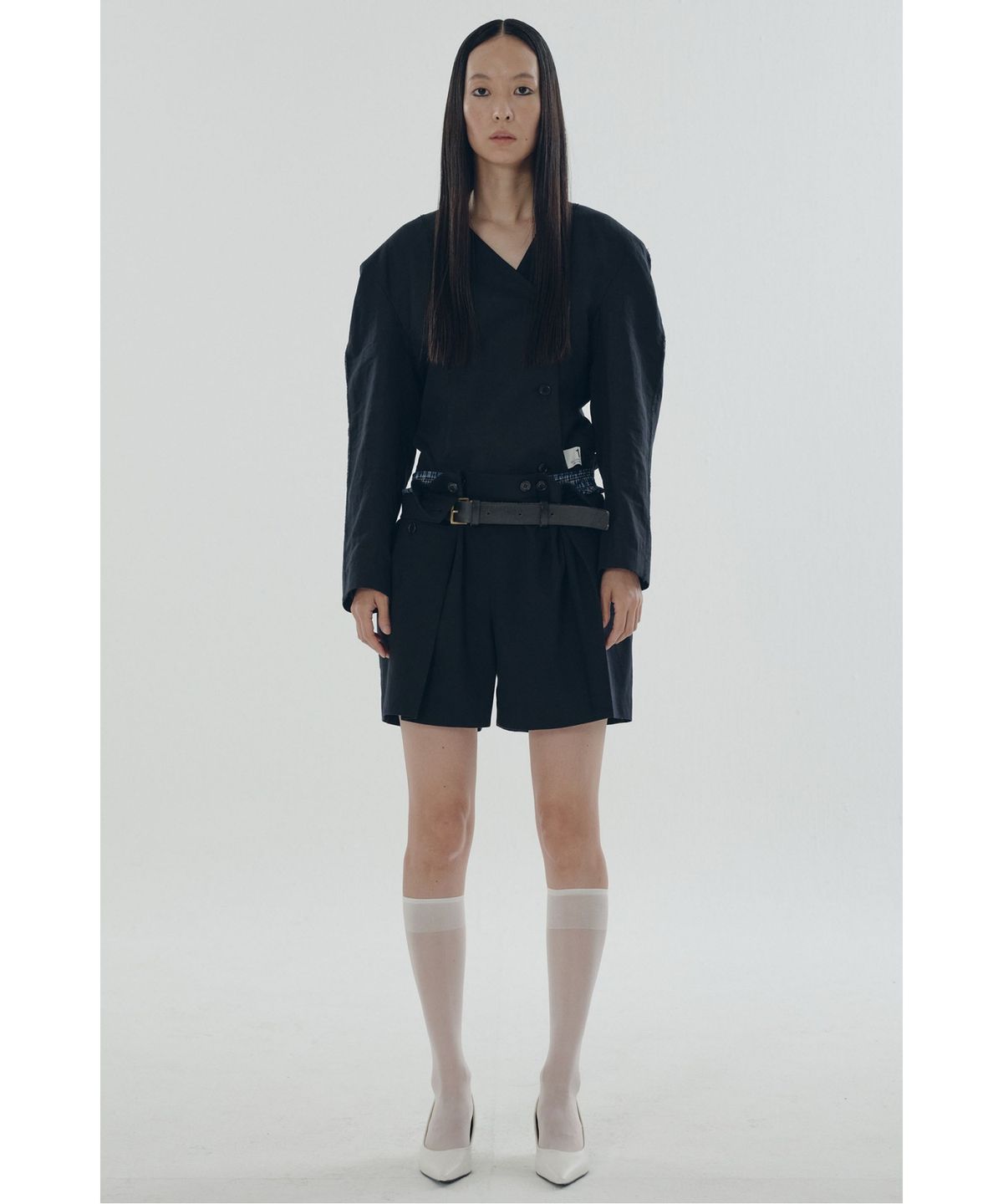 래코드(RECODE) Asymmetry Panel Jacket_RQJAS25500NYX