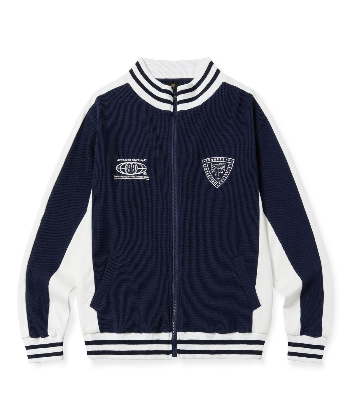 브라운브레스(BROWNBREATH) B SQUAD TRACK JACKET - NAVY