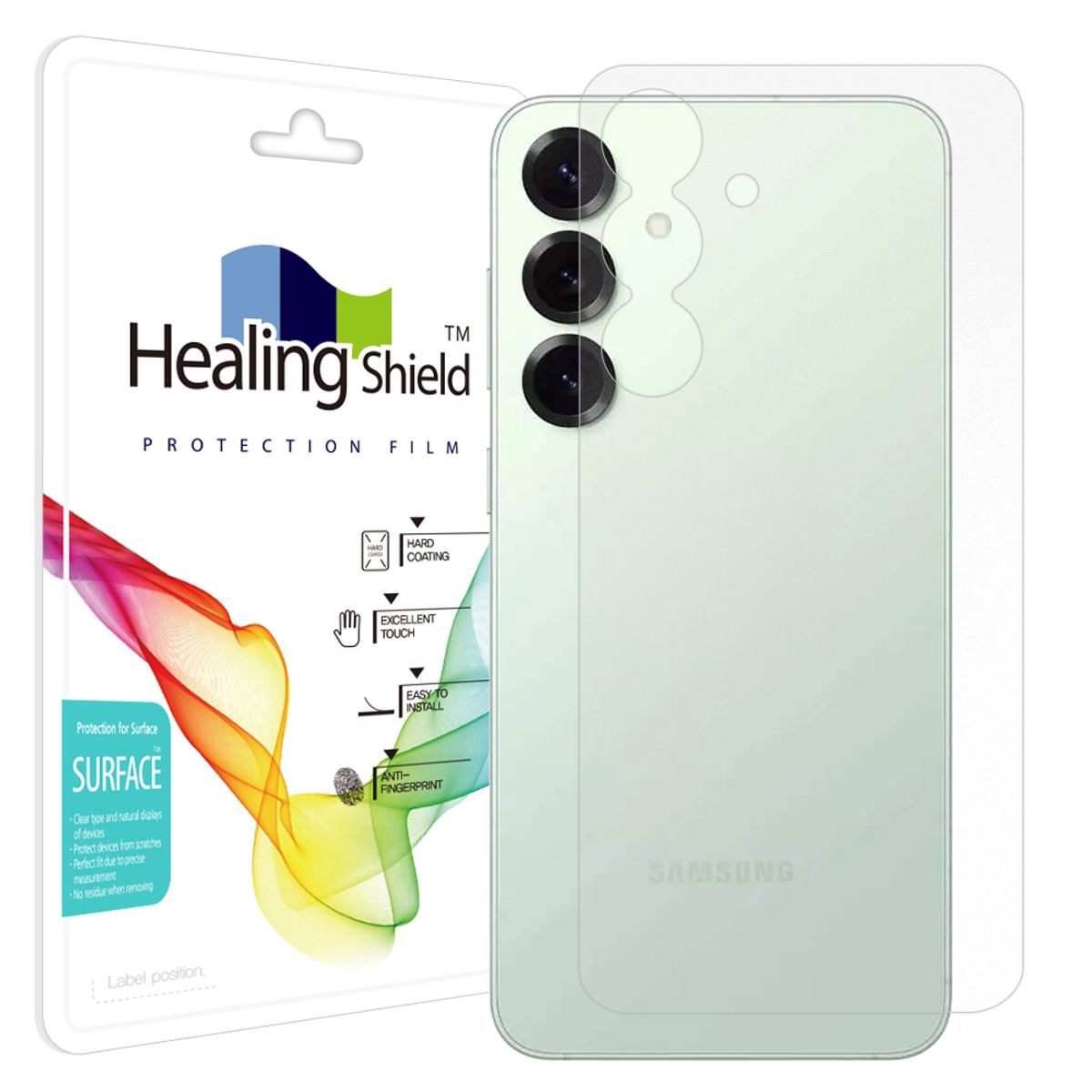 힐링쉴드(HEALINGSHIELD) 갤럭시S25 플러스 무광 후면보호필름 1매