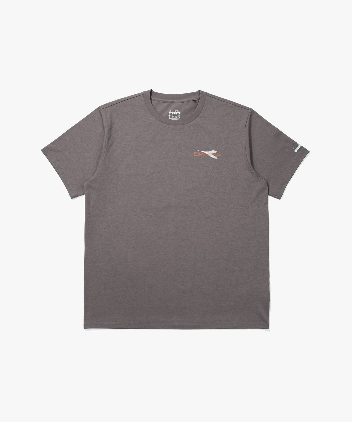 디아도라(diadora) 가라카본 그래픽 반팔 티셔츠 GREY