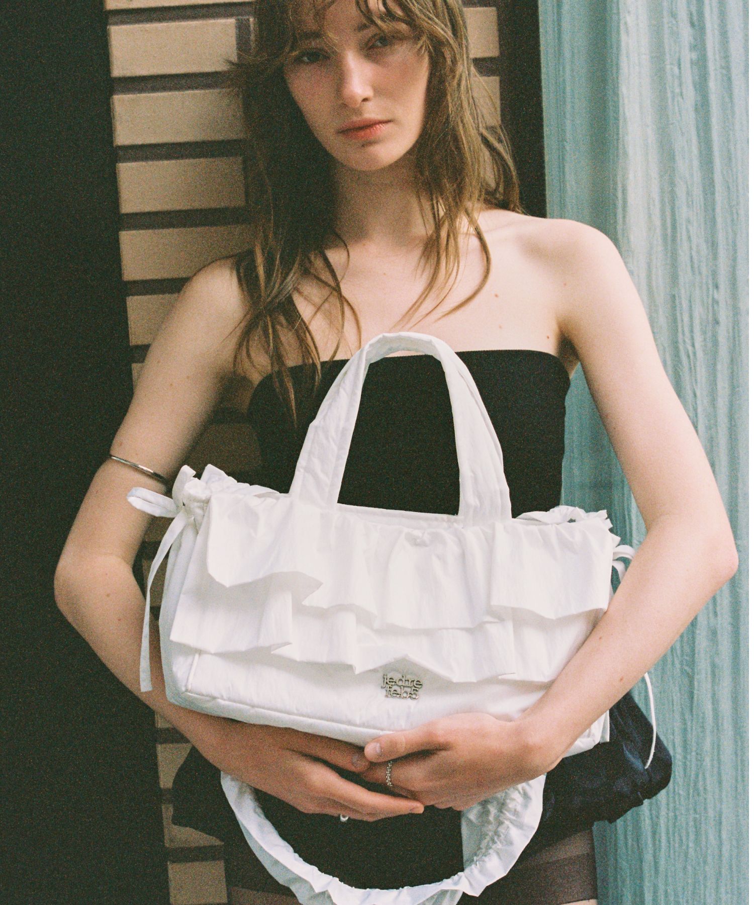 ＊韓国＊［JEDREFEB5］Tiered ruffles bag large 5color MUSINSA | JEDREFEB5 Tiered Ruffle Bag Medium