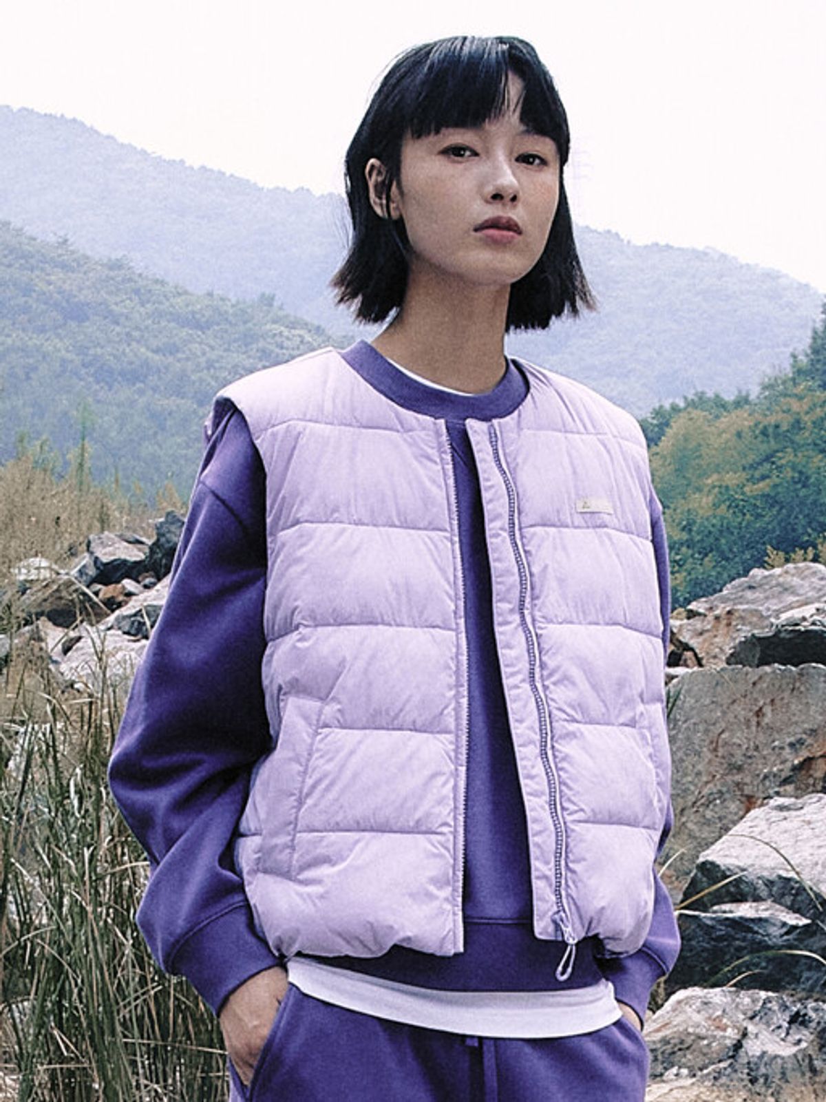 알래스카(ALASKA) 여성) 패딩 베스트_PAE4VP2820