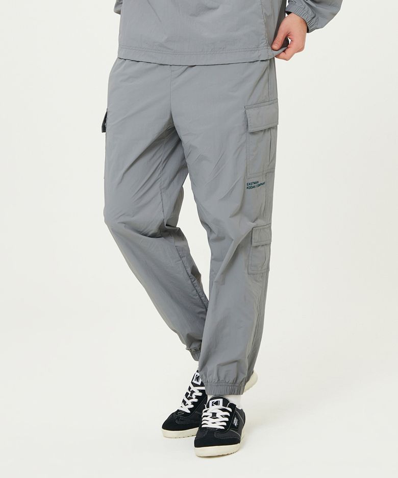 우븐 카고 조거 팬츠 GREY