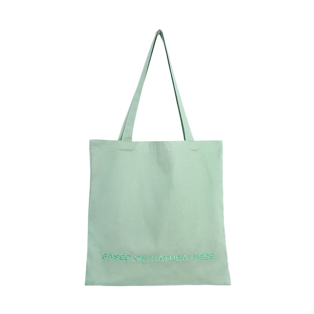 네이처백(NATUREBACK) 데일리 코튼 에코백(green)