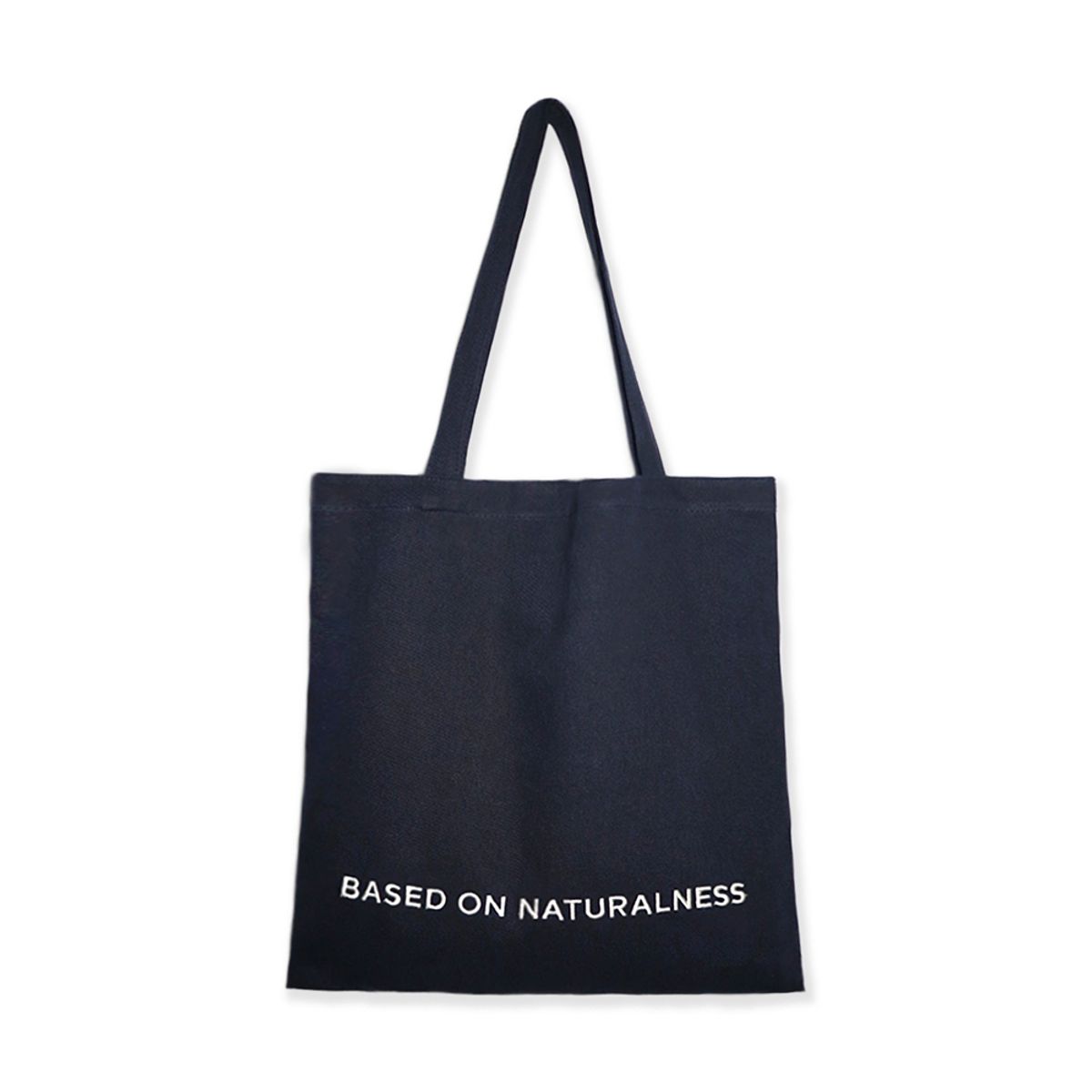 네이처백(NATUREBACK) 데일리 코튼 에코백(navy)